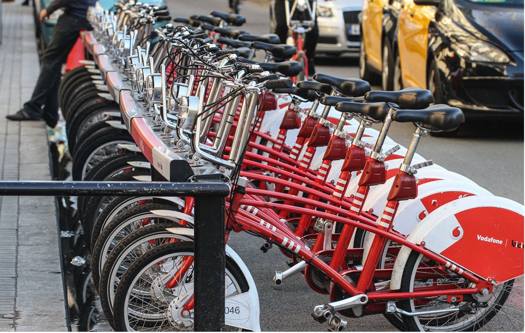 Varios Medios De Movilidad Coordinados